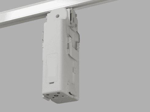 S-fold curtain motor